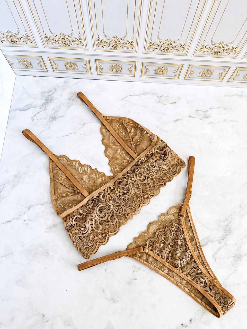 Set bralette Irene encaje
