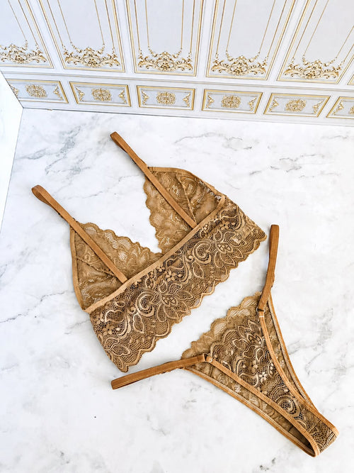 Set bralette Irene encaje